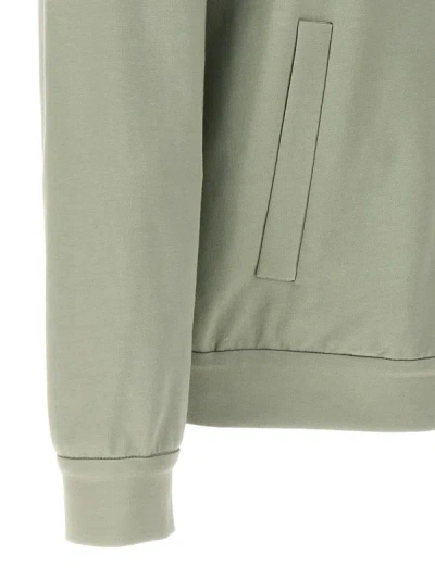 Shop Brunello Cucinelli 'monile' Hoodie In Green