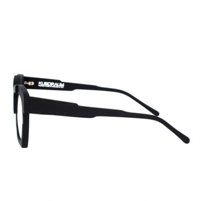 Shop Kuboraum Eyeglass In Black Matte