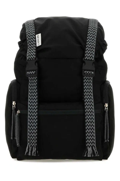 Shop Lanvin Backpacks In Black