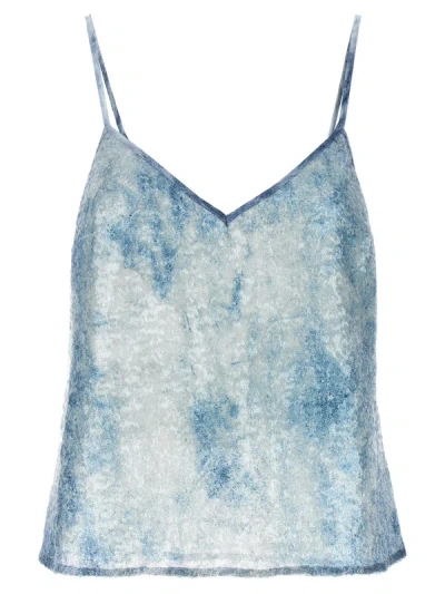 Shop Le Twins 'abano' Top In Blue