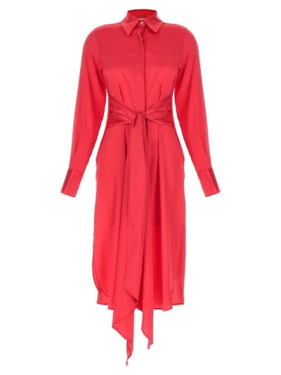 Shop Le Twins 'cervia' Dress In Fuchsia