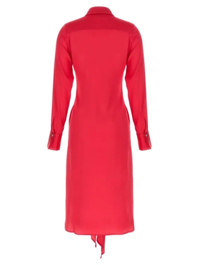 Shop Le Twins 'cervia' Dress In Fuchsia