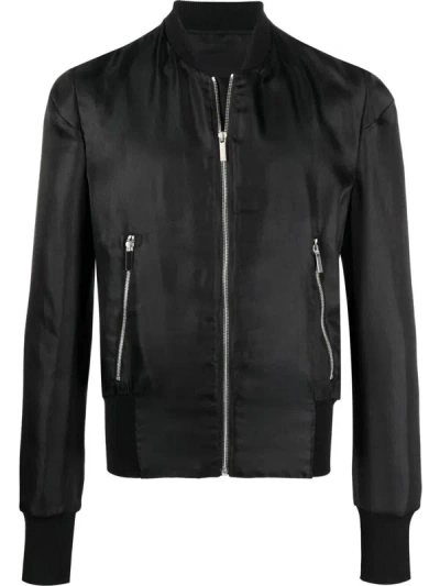 Shop Sapio Bomber Jacket Clothing In Black