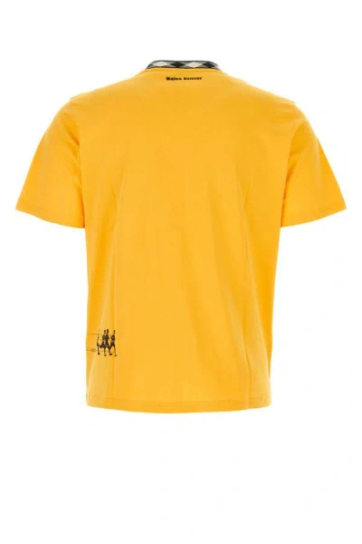 Shop Wales Bonner T-shirt In Yellow