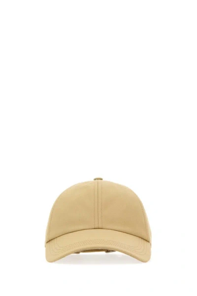 Shop Burberry Hats And Headbands In Flax