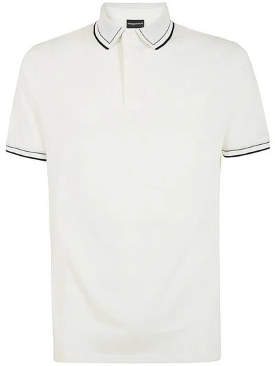 Shop Emporio Armani Polo Shirt Clothing In White