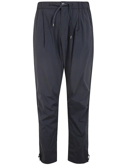Shop Herno Trousers Clothing In Blue