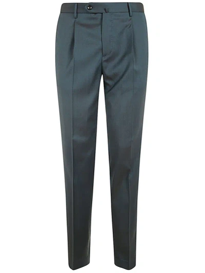 Shop Incotex Model R54 Tapered Fit Trousers Clothing In Blue