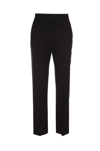 Shop Msgm Trousers Black