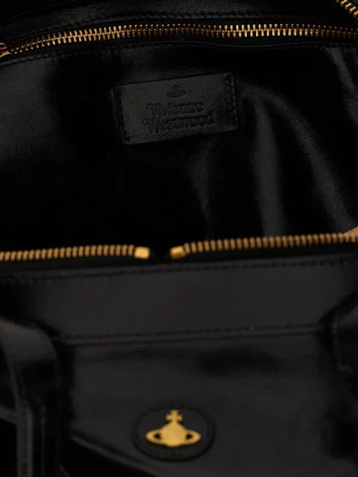 Shop Vivienne Westwood 'mara Holdall' Handbag In Black