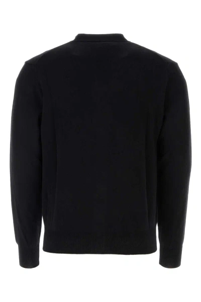 Shop Vivienne Westwood Orb Logo Cardigan In Black