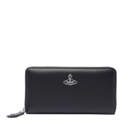 Shop Vivienne Westwood Wallets In Black