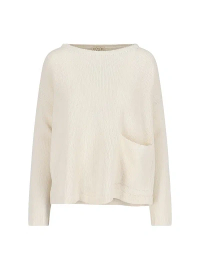 Shop Ma'ry'ya Sweaters In White