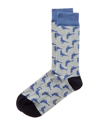 Shop Ted Baker Pidgsok Socks In Blue