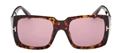 Tom Ford Ryder-02 W Ft1035 52y Square Sunglasses In Multi