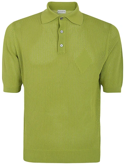 Shop Ballantyne Polo Neck Pullover Clothing In Green