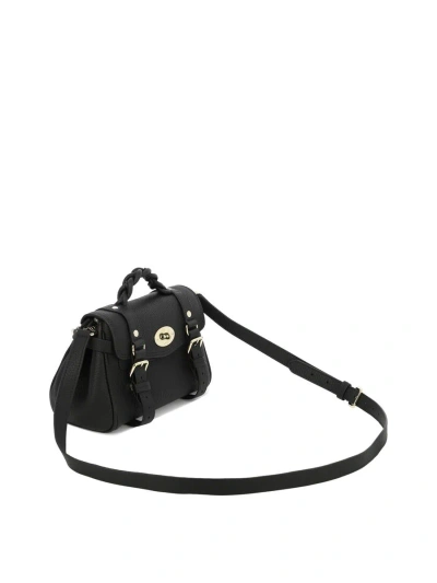 Shop Mulberry "small Lana" Shoulder Bag In Black
