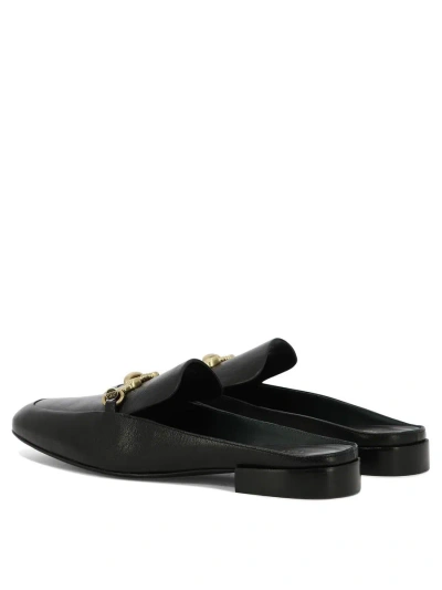 Shop Tory Burch "jessa" Slippers In Black