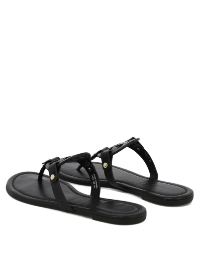 Shop Tory Burch "miller" Sandals In Black