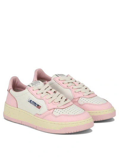 Shop Autry "medalist" Sneakers In Pink