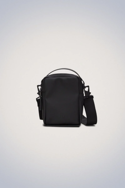 Rains 14920 Reporter Box Bag Black In Black