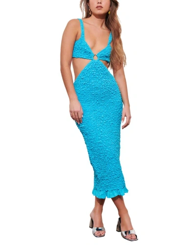 Shop Saylor Kellyn Dress In Blue