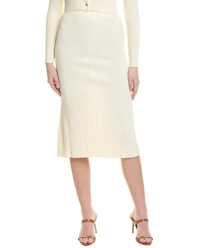 Shop Solid & Striped The Yvette Midi Skirt In White