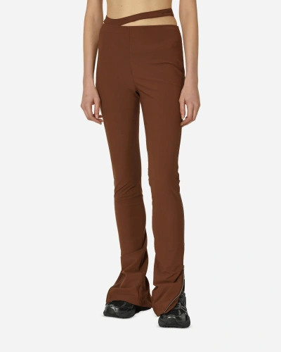 Shop Nike Jacquemus Asymmetrical Pants Cacao Wow In Brown