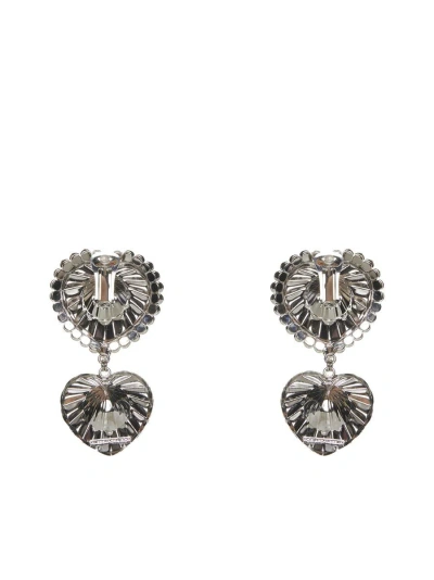 Shop Alessandra Rich Bijoux In Cry-silver