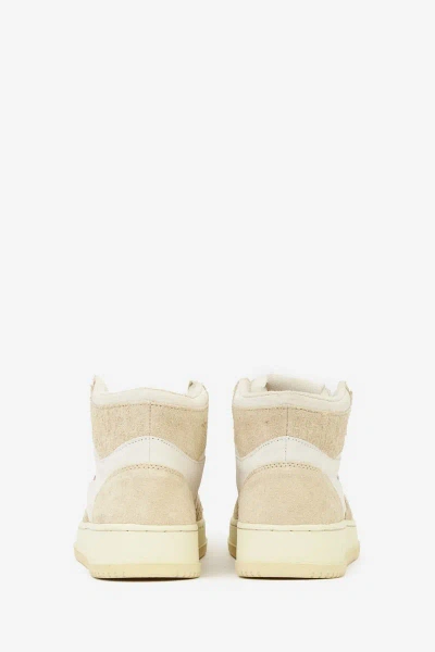 Autry 01 Mid Sneakers In White