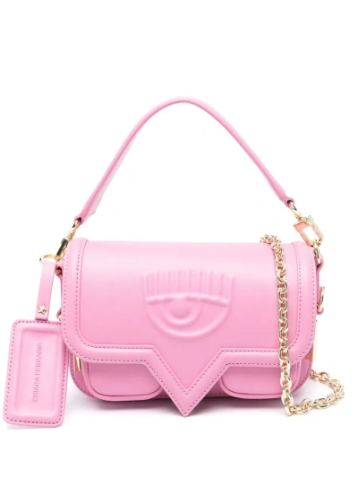 Shop Chiara Ferragni Eyelike Bags, Sketch 06 Bags In Pink & Purple