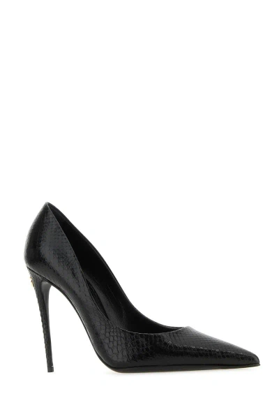 Shop Dolce & Gabbana Heeled Shoes In Black