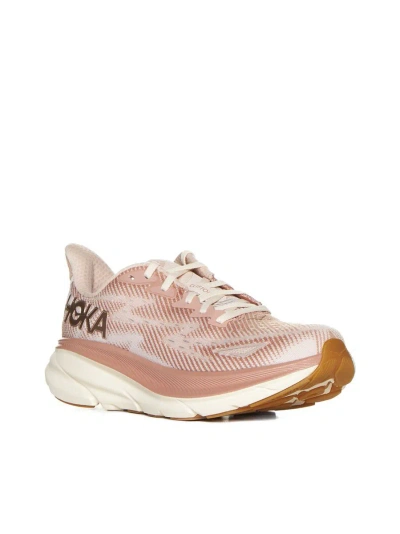 Shop Hoka Sneakers In Sandstone / Cream