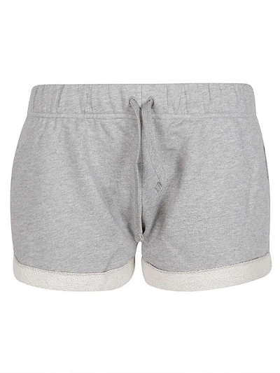 Shop Iro Emmy Organic Cotton Shorts In Grey