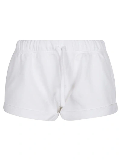 Shop Iro Emmy Organic Cotton Shorts In White