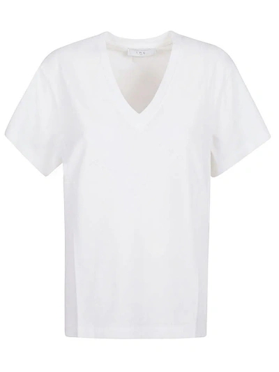 Shop Iro Jolia Cotton T-shirt In White