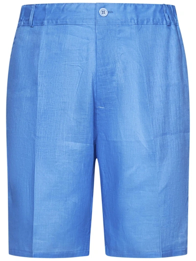 Shop Franzese Collection Lapo Elkann Shorts In Azzurro