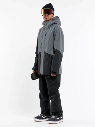 Shop Volcom Mens Vcolp Insulated Jacket - Dark Grey