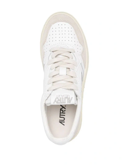 Shop Autry Medalist Sneakers In White