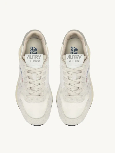 Shop Autry Whirlwind Low Wom Sneakers In Nude & Neutrals