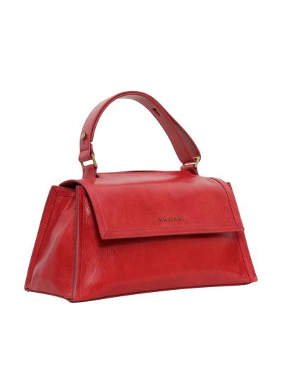 Shop Claudio Orciani Hand Held Bag. In Red