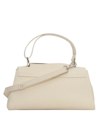 Shop Claudio Orciani Hand Held Bag. In White