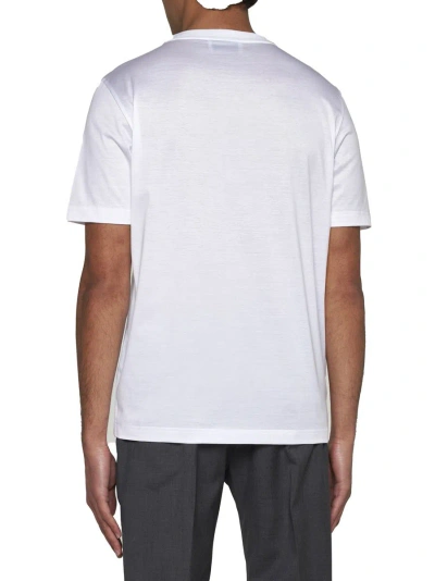 Shop D4.0 D 4.0 T-shirts And Polos In White