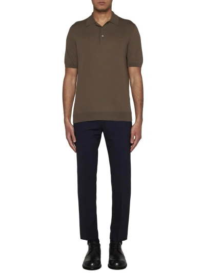 Shop D4.0 D 4.0 T-shirts And Polos In Brown