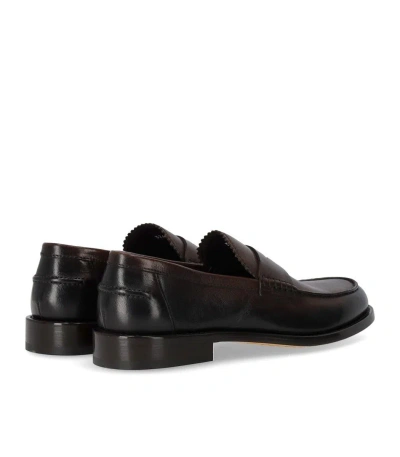 Shop Doucal's Harley Caffé Loafer In Brown