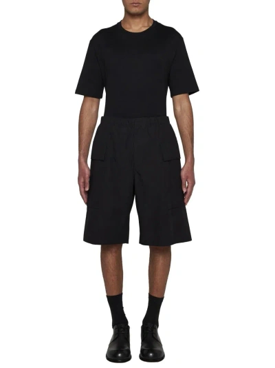 Shop Jil Sander Plus Shorts In Black