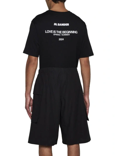 Shop Jil Sander Plus Shorts In Black