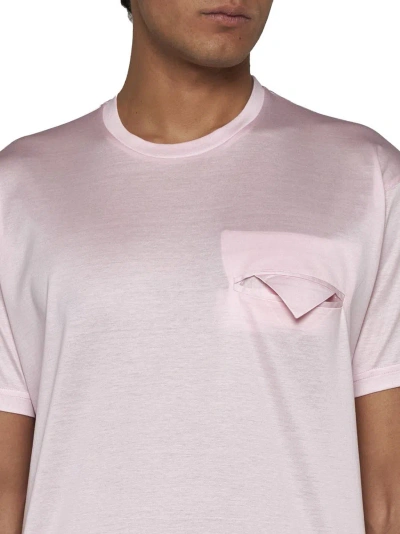 Shop Low Brand T-shirts And Polos In Pink
