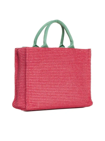 Shop Marni Bags In Dry Rose/cypress