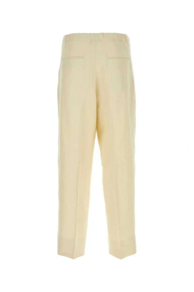 Shop Zegna Pants In Beige O Tan